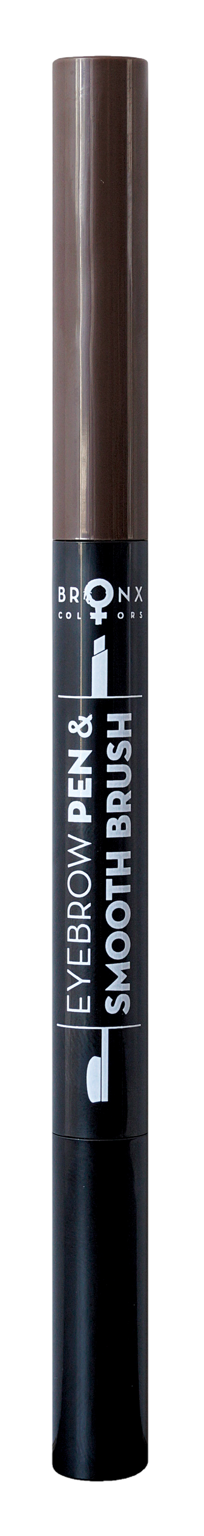 2 in 1 Eyebrow Pen & Smooth Brush Soft Brown