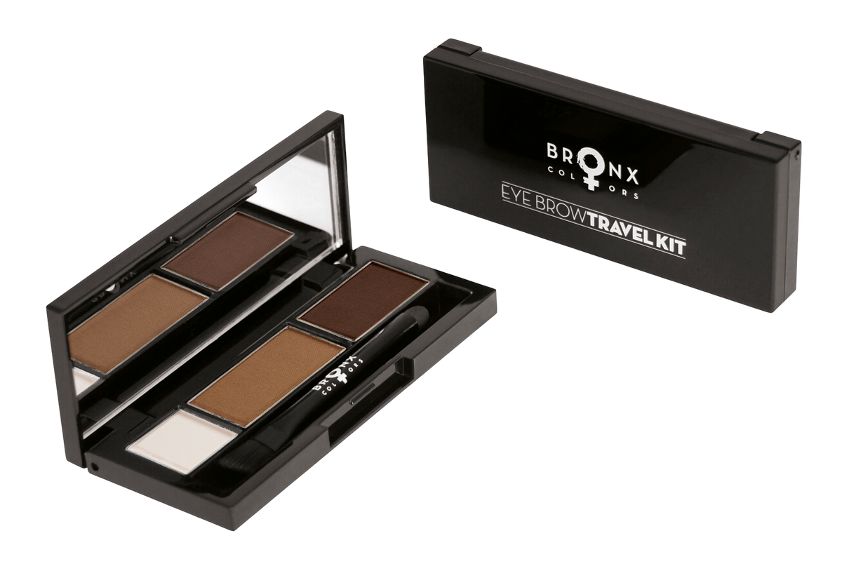 Eyebrow Travel Kit Auburn Brown