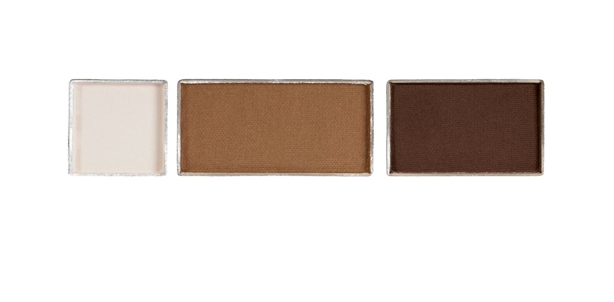 Eyebrow Travel Kit Auburn Brown