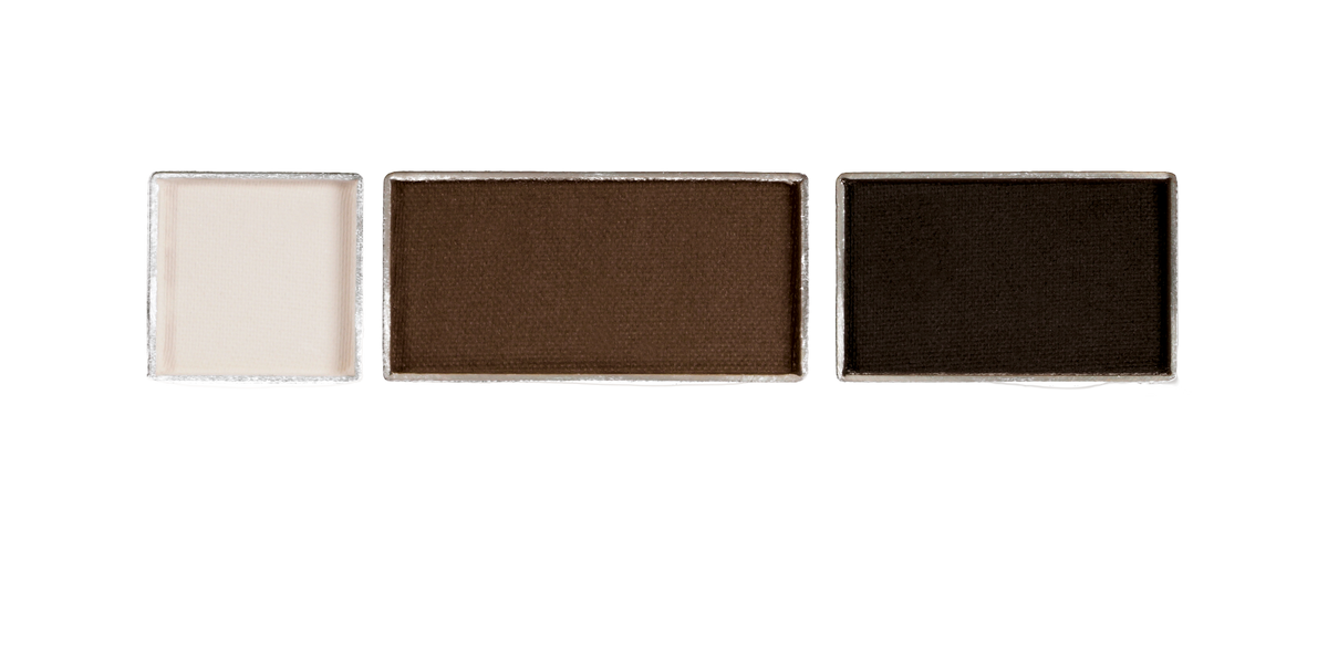 Eyebrow Travel Kit Black Brown