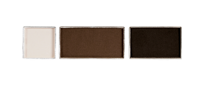 Eyebrow Travel Kit Black Brown