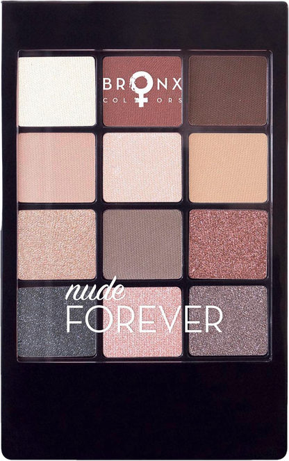 12 Colour Eyeshadow Palette Nude Forever