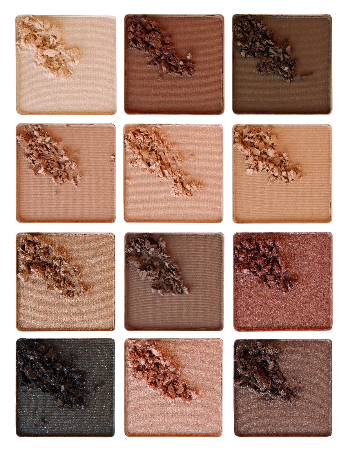12 Colour Eyeshadow Palette Nude Forever