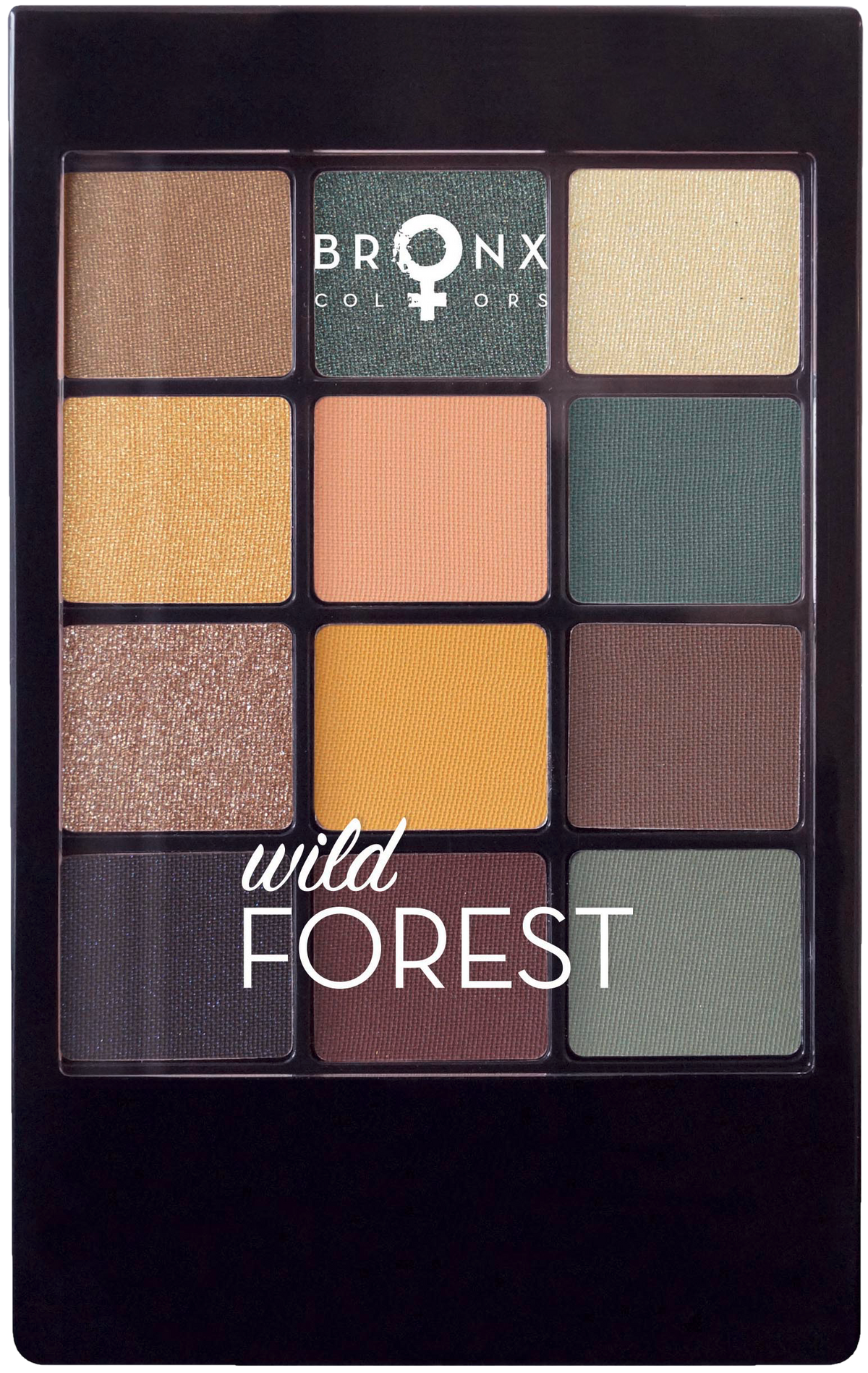 12 Colour Eyeshadow Palette Wild Forest