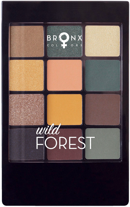12 Colour Eyeshadow Palette Wild Forest