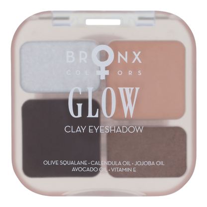 Glow Clay Eyeshadow Palette Champagne Stroll