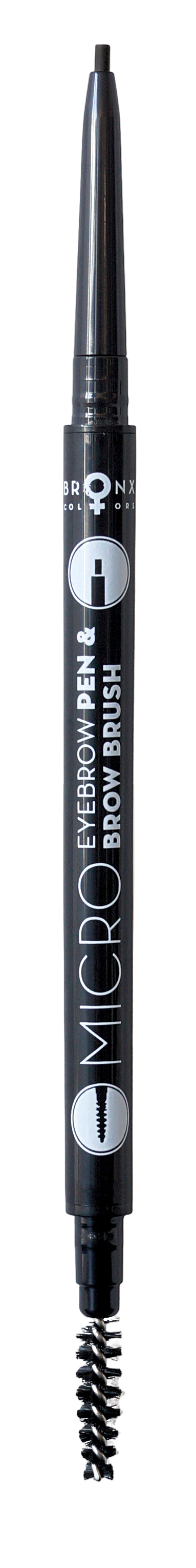 Micro Eyebrow Pen & Brow Brush Black