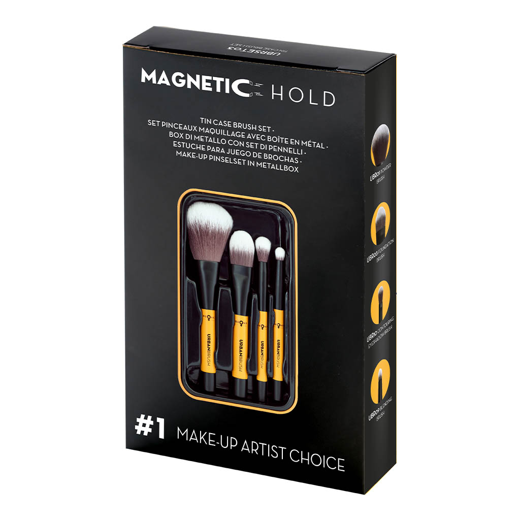 Magnetic Urban Tin Case Brush Set